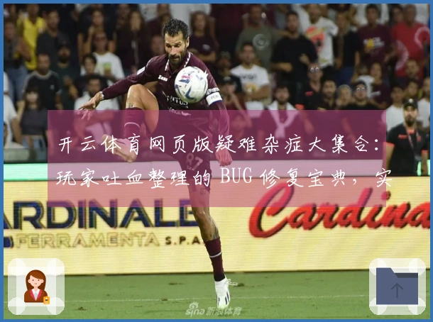 开云体育网页版疑难杂症大集合：玩家吐血整理的 BUG 修复宝典，实测有效！
